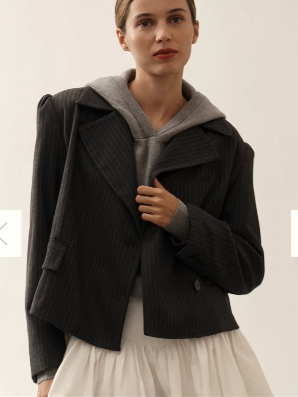 New Anthropologie Maeve 80s Boxy Blazer Small